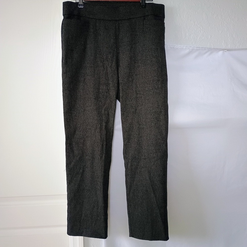 Liz‎ Claiborne Career Pants Women's Size 10 Leopard